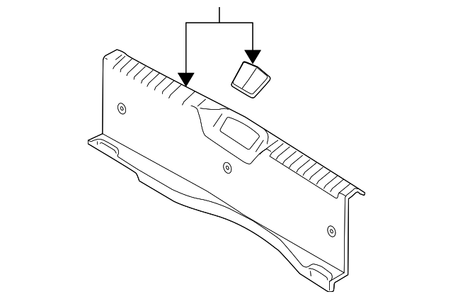 85770-1E510-WK Деталь REAR PANEL TRIM
