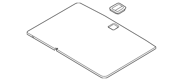 85710-1E540-MC Деталь TRUNK MAT