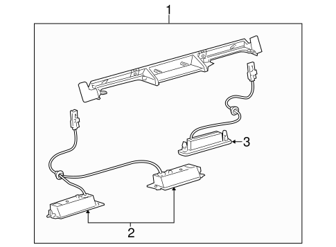 LS600h LICENSE LAMPS