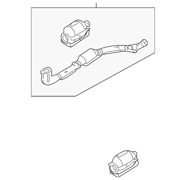 44101AE120 Деталь FRONT PIPE, RIGHT