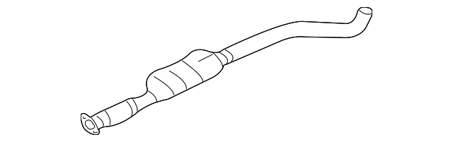 44200AE07A Деталь INTERMED PIPE