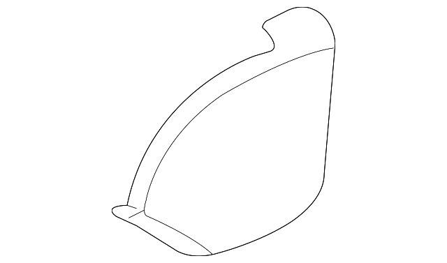 88895-2E000-J9 Деталь RETRACTOR COVER CAP, RIGHT