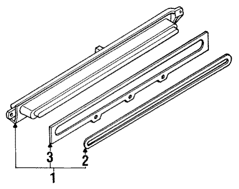 SVX HIGH MOUNTED STOP LAMP