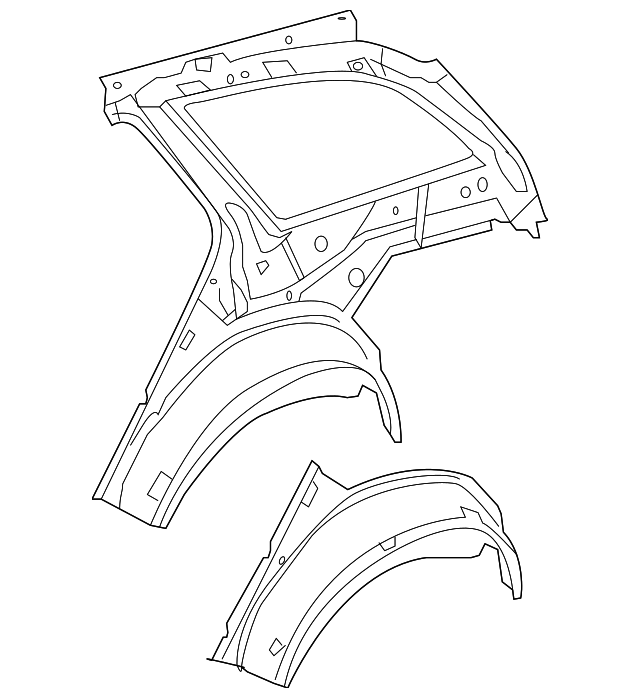 212-630-65-01 Деталь INNER PANEL, LEFT