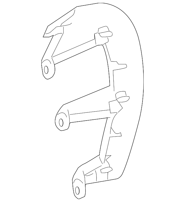 221-826-02-24 Деталь INNER COVER, RIGHT
