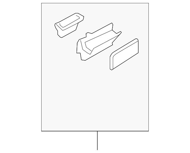 8981086Z00 ASHTRAY ASSY