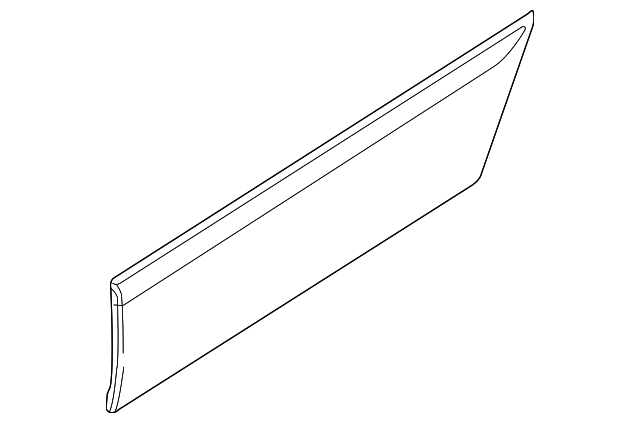 87721-3F000 Деталь BODY SIDE MLDG, LEFT