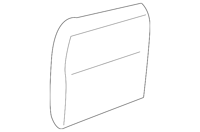 88935307 Деталь BODY SIDE MLDG, LEFT