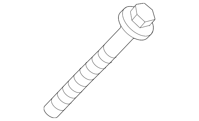 N390-15-966 Деталь BRACKET ADJUST BOLT