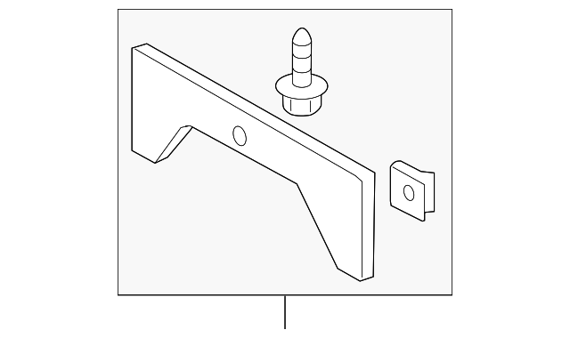 52114-53110 Деталь LICENSE BRACKET