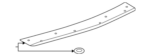 89024441 Деталь REAR SPOILER