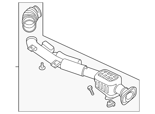 1388182Z10 Деталь AIR INLET ASSY