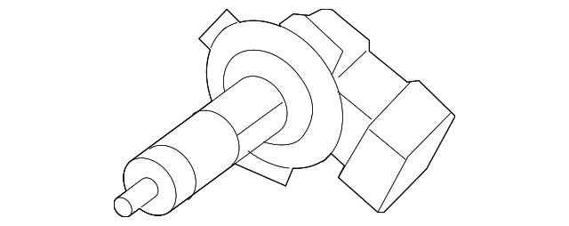 7B0-943-101-A Деталь FOG LAMP BULB, LEFT