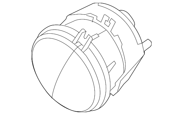 7B0-941-699-A Деталь FOG LAMP ASSY, LEFT