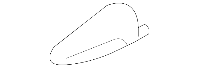 SU003-04398 Деталь RECLINE HANDLE, LEFT