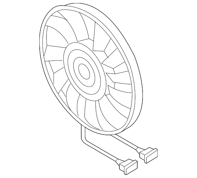 3C0-959-455-F Деталь FAN ASSY, RIGHT
