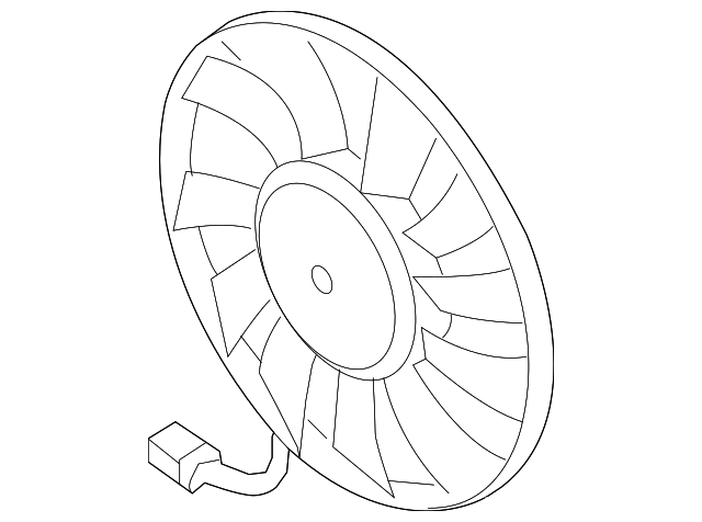 3C0-959-455-G Деталь FAN ASSY, LEFT