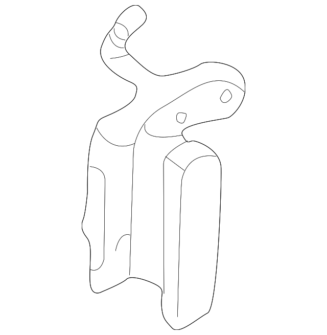 82670-7B000 Деталь HANDLE, INSIDE, RIGHT