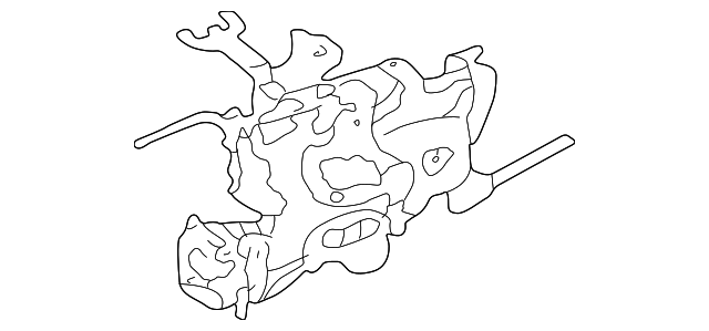 82501-7B021 Деталь LOCK ASSY, LEFT