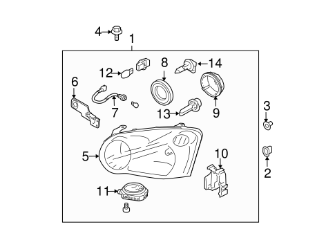 Impreza BULBS - CHASSIS 3