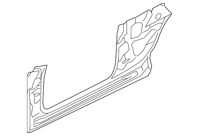 8H0810181A Деталь INNER REINF, LEFT
