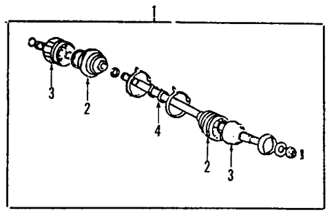 Veracruz AXLE SHAFTS & JOINTS
