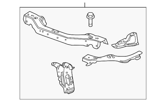 20909169 Деталь RADIATOR SUPPORT