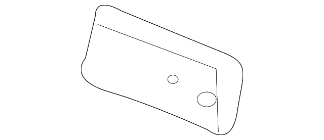 25834936 Деталь LOWER TIE BAR REINF PLATE