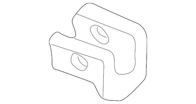 MR485714 Деталь EXTENSION, LEFT