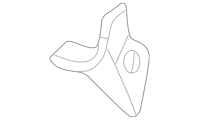 MR485723 Деталь SIDE EXTN, LEFT