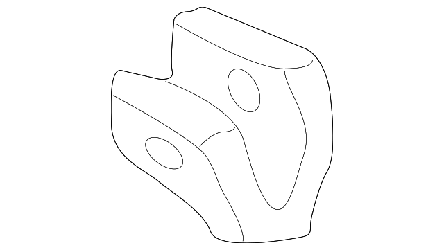 MR485999 Деталь EXTENSION, LEFT
