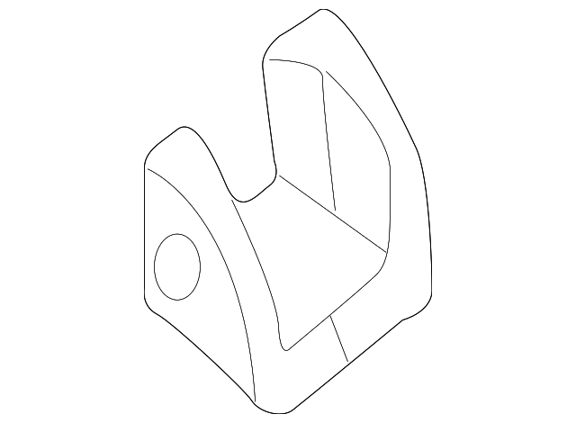 5253C870 Деталь GUSSET, RIGHT