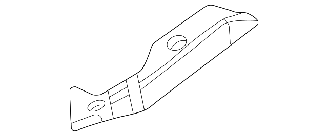 5253C887 Деталь END EXTN, LEFT