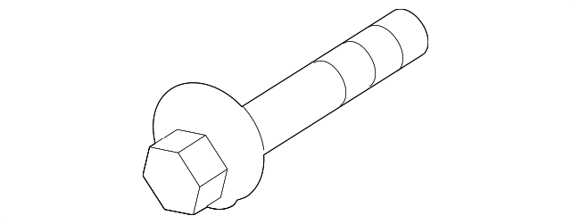 4633057L00 Деталь LOWER CNTRL ARM BOLT, LEFT