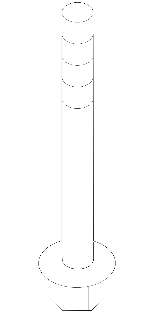 4627657L00 Деталь SUSP CROSSMEMBER BOLT