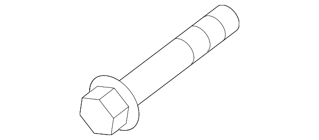 4621457L00 Деталь UPPER CNTRL ARM BOLT, LEFT