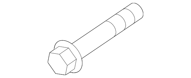 4621357L00 Деталь UPPER CNTRL ARM BOLT, LEFT