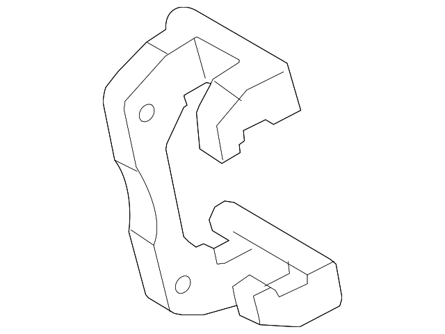 47821-02200 Деталь CALIPER SUPPORT, RIGHT