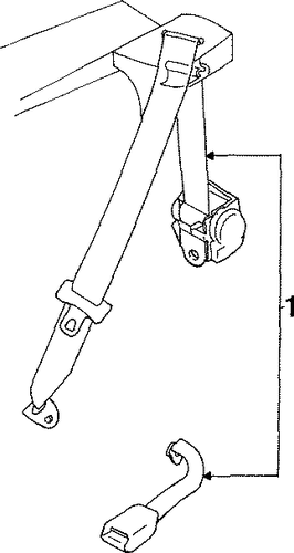 Eclipse REAR SEAT BELTS 2