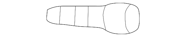 65226FA000 Деталь MOLDING ASSY PAD, LEFT