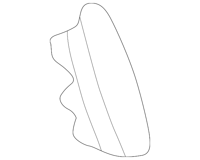 65225FA060 Деталь GLASS FASTENER, LEFT