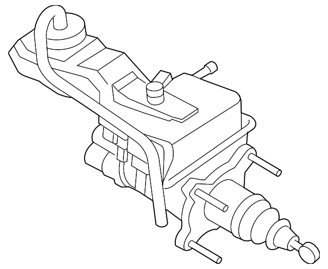 8M6Z-2140-A Деталь MASTER CYLINDER