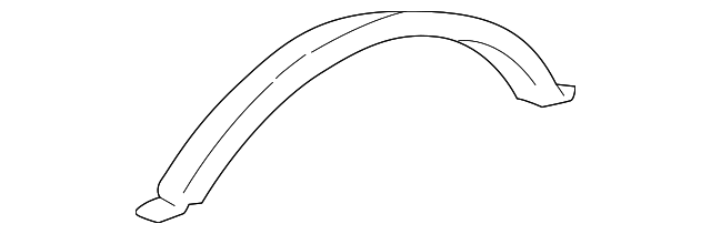 75873-30300 WHEEL OPNG MLDG, RIGHT