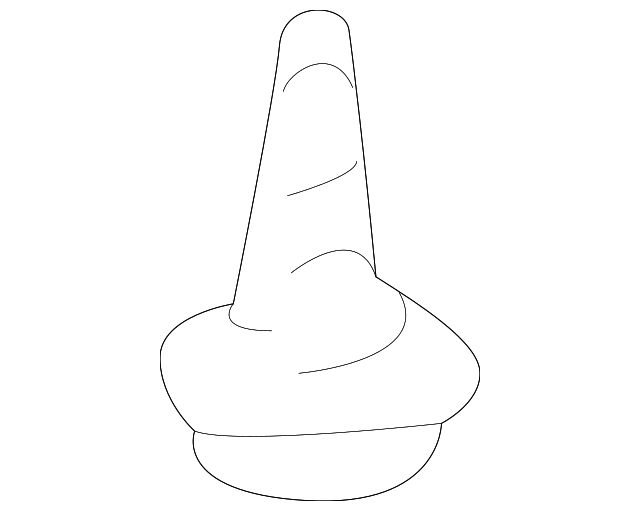 90164-50047 LOWER MOLDING RETAINER, RIGHT