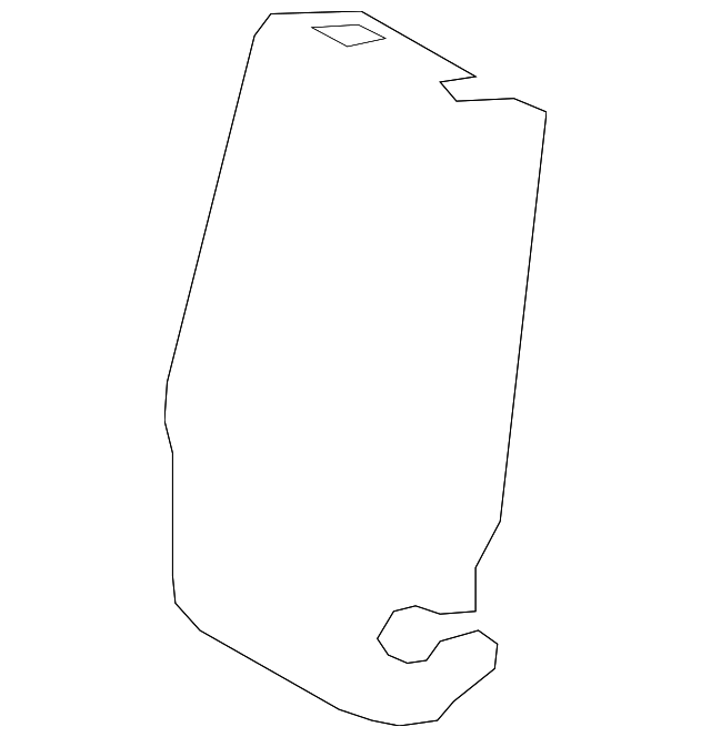 71073-0C560-B3 Деталь SEAT BACK COVER