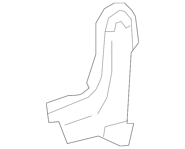 71812-0C140-B0 Деталь CUSHION SHIELD, LEFT