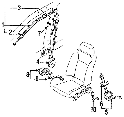 G20 FRONT SEAT BELTS