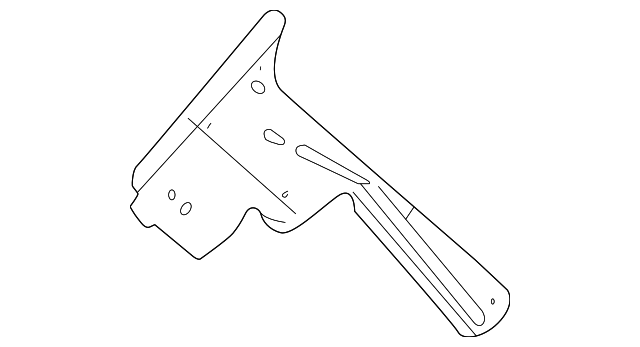 4814886AC Деталь SIDE SUPPORT, RIGHT