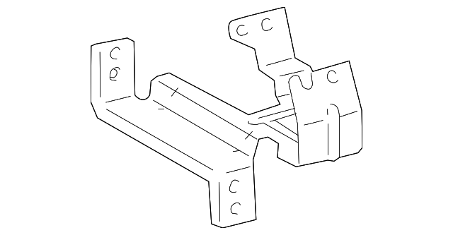 83166-30100 Деталь METER UPPER BRACKET