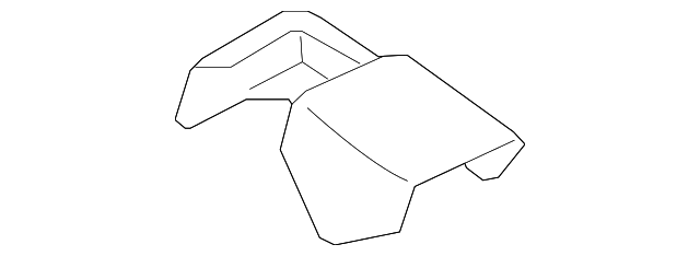 GK2H5705402 REAR COVER, LEFT
